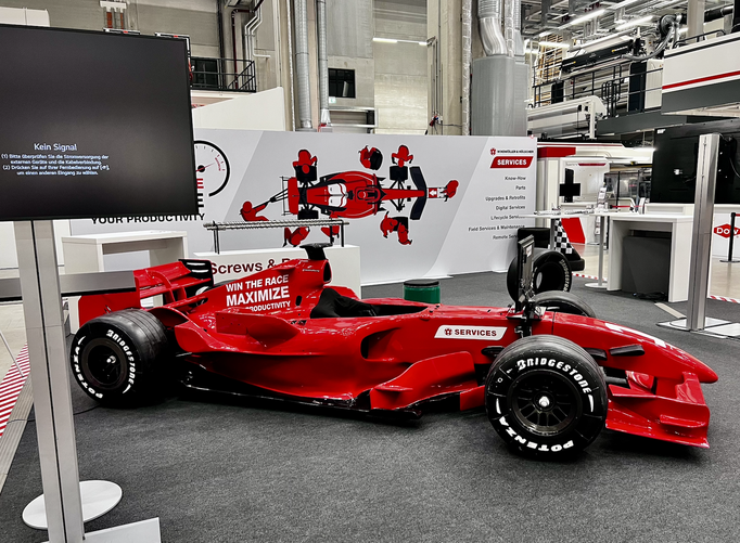 Formel 1 Simulator mieten rot