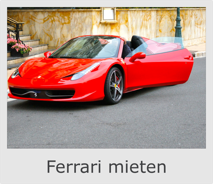 Ferrari mieten