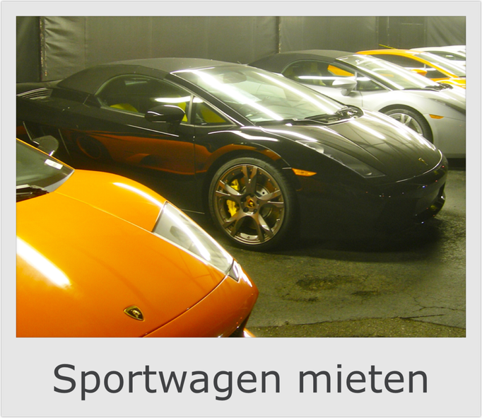 Sportwagen mieten