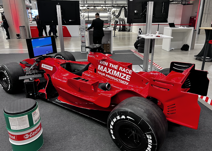Formel 1 Simulator mieten rot