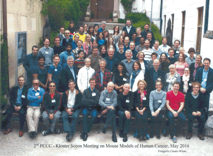 Group picture: 2nd International Kloster Seeon Meeting on  Mouse Models of Human Cancer,  April 30th – May 3rd, 2016