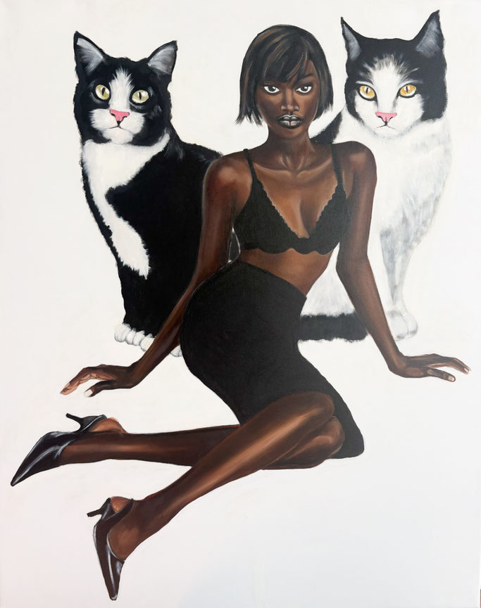 Naomi, oil & canvas, 100 x 125 cm, 2025