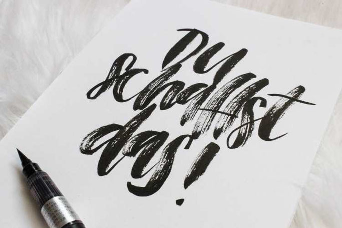 Letter Lovers Maedchenkunst: Handlettering Du schaffst das!