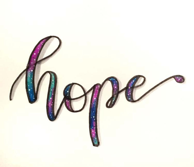 Letter Lovers bianca_helali: Handlettering hope