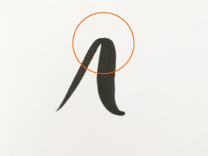 Letter Lovers robert_lettering: Anleitung Brush Lettering Basics für Anfänger - Kursänderung von dünn zu dick