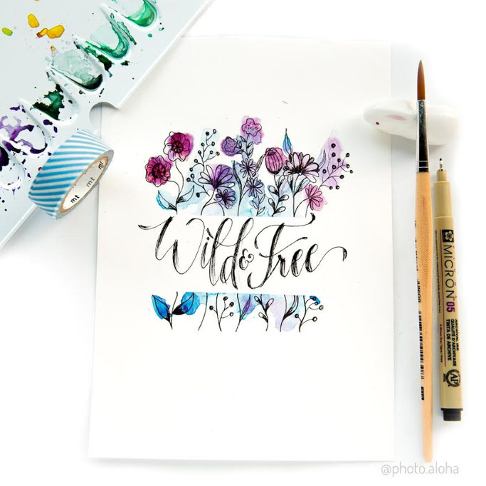 Letter Lovers photo.aloha: Handlettering Wild and Free