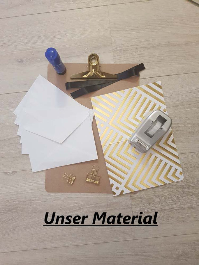 Anleitung für eine DIY Sammelmappe: Das Material (Letter Lovers mrs.b.letters) So kannst du deine Letterings einfach aufbewahren