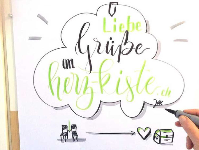 Letter Lovers zwischen2stuehlen: Flipchart Lettering