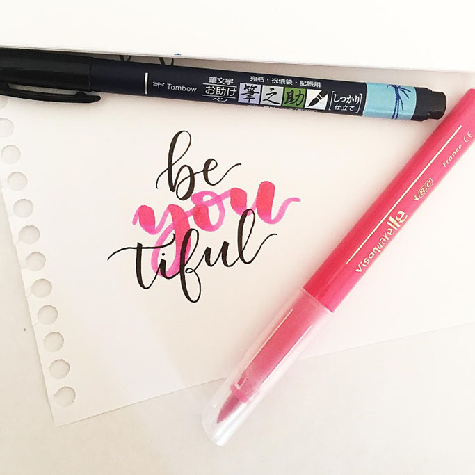 Letter Lovers sevilovesletters: Handlettering be you tiful
