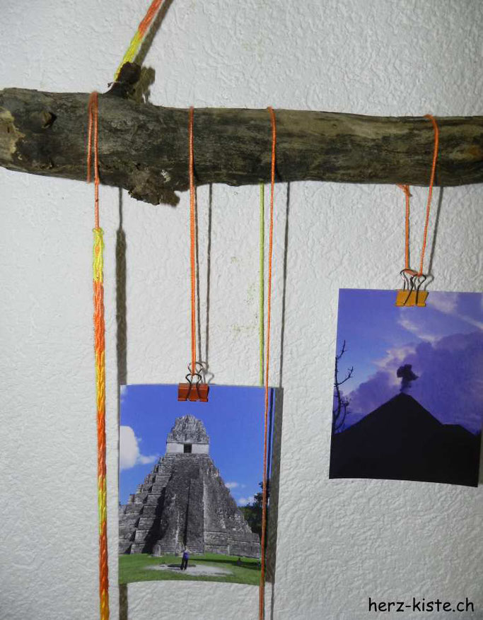 Aus Ästen einen Bilderrahmen selbermachen