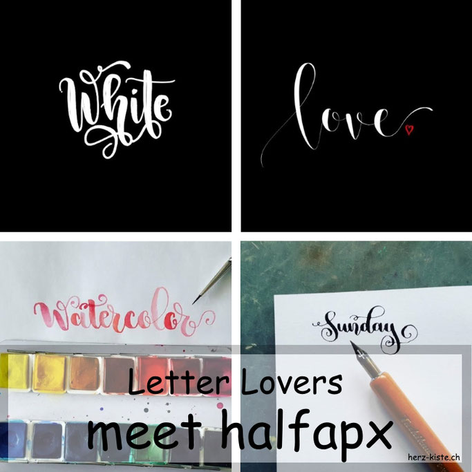 Letter Lovers in der Herz-Kiste: halfapx zu Gast