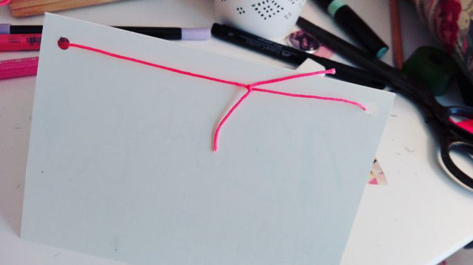 Geletterte Geburtstagskarte mit Washi-Wimpeln aufpeppen - Anleitung von Elsterchen für die Letter Lovers