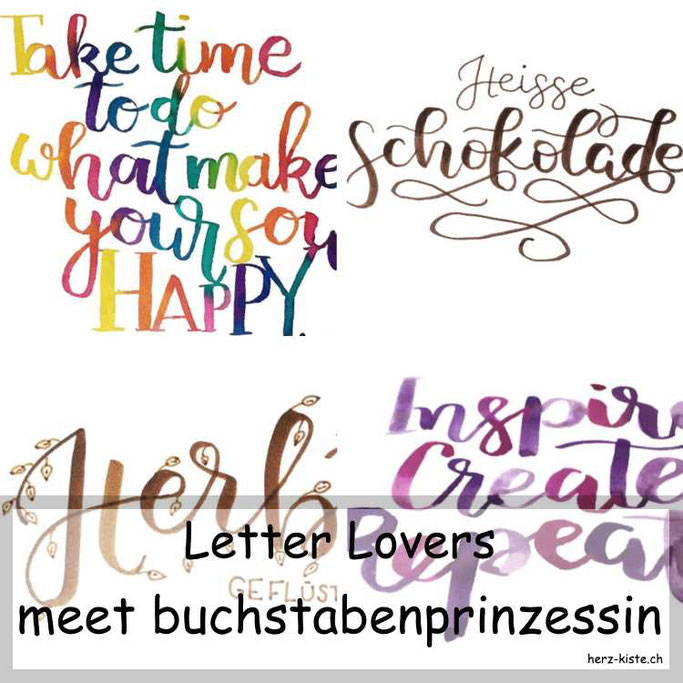 Letter Lovers in der Herz-Kiste: buchstabenprinzessin zu Gast