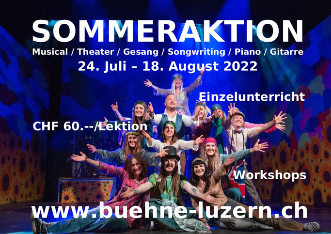 Sommeraktion in der Bühne Luzern