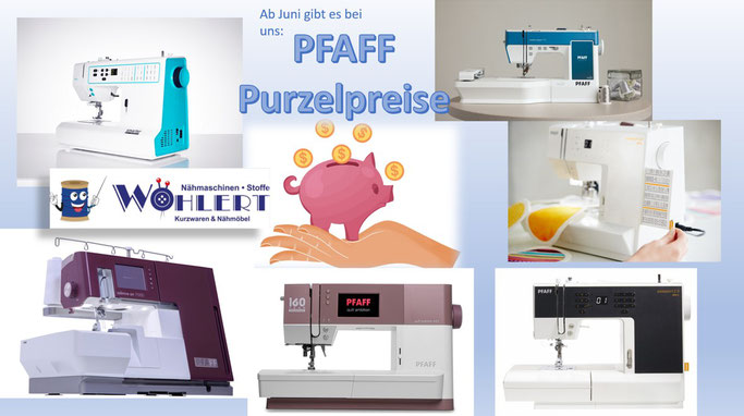 Pfaff Nähmaschinen, Nähstickmaschine, Overlock