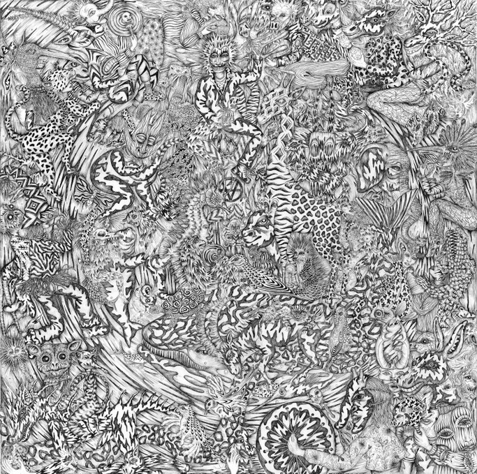 Stéphanie Sautenet - Ssoloeil - dessin - inkdrawing - rituel