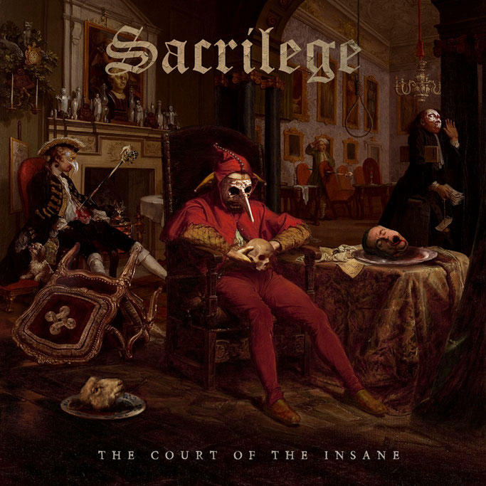SACRILEGE, new dates, The Court Of The Insane Tour 2019, Bill Beadle, Neil Turnbull, Paul Mcnamara, jeff Rolland, News, Rockers And Other Animals, heavy rock, UK band, nwobhm