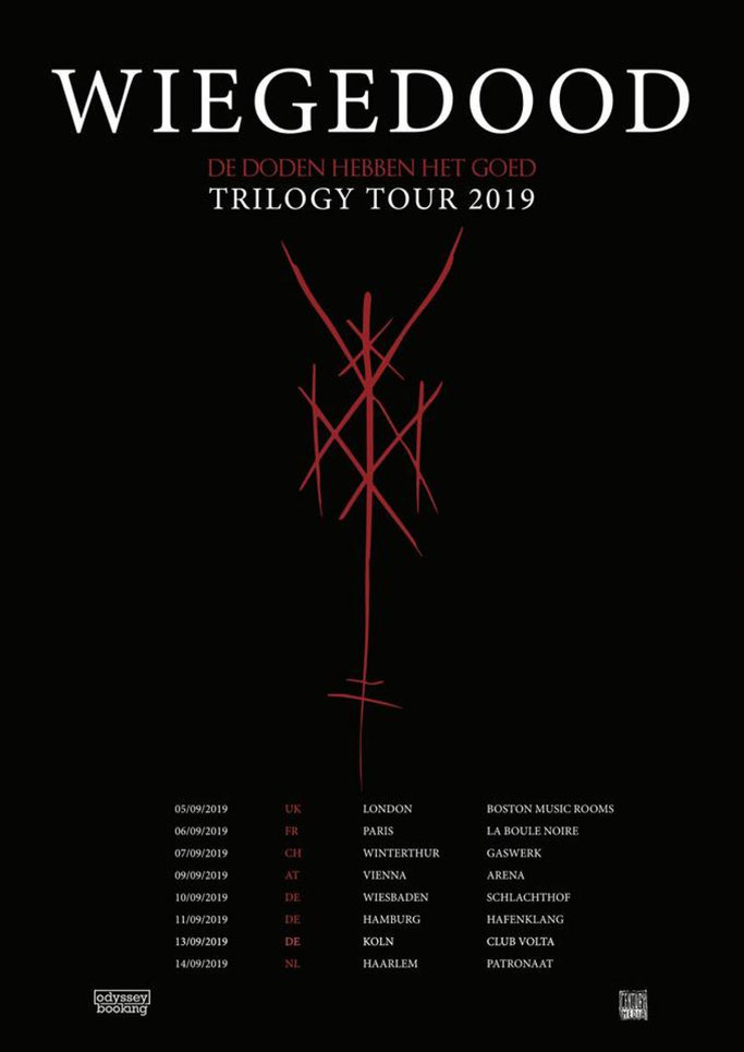 WIEGEDOOD, De Doden Hebben Het Goed, Trilogy Tour 2019, Skeletonwitch, Soft Kill, Century Media Records, News Rockers And Other Animals, Rock News, HEAVY METAL, Rock Magazine, Rock Webzine, rock news, sleaze rock, glam rock, hair metal