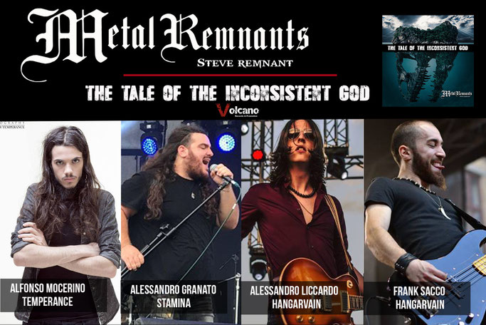 Il Dio Perverso, Steve Remnant: The Tale Of The Inconsistent God is online, News Rockers And Other Animals, Rock News, NWOBHM, Rock Magazine, Rock Webzine, rock news, sleaze rock, glam rock, hair metal