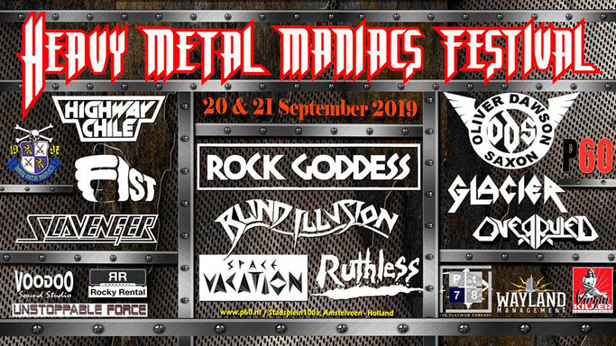 Ruthless, Space Vacation, Live, Heavy Metal Maniacs Festival 2019, Pure Steel Records, Oliver Dawson Saxon,NEWS Rockers And Other Animals, Rock News, Rock Magazine, Rock Webzine, rock news, sleaze rock, glam rock, hair metal, Rock Goddess, Scavenger
