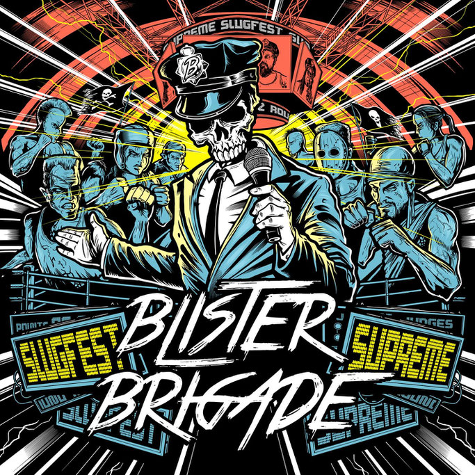 hard rock, Blister Brigade, single, video, Arson, Slugfest Supreme, Inverse Records, Rockers And Other Animals