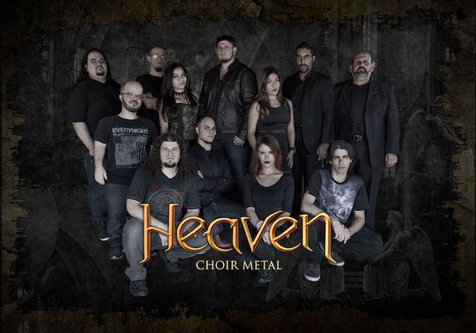 HEAVEN. Choir Metal, new single, SLAY THE FIENDS WITHIN, power metal, Vmbrella, News Rockers And Other Animals, Rock News, Rock Magazine, Rock Webzine, rock news, sleaze rock, glam rock, hair metal