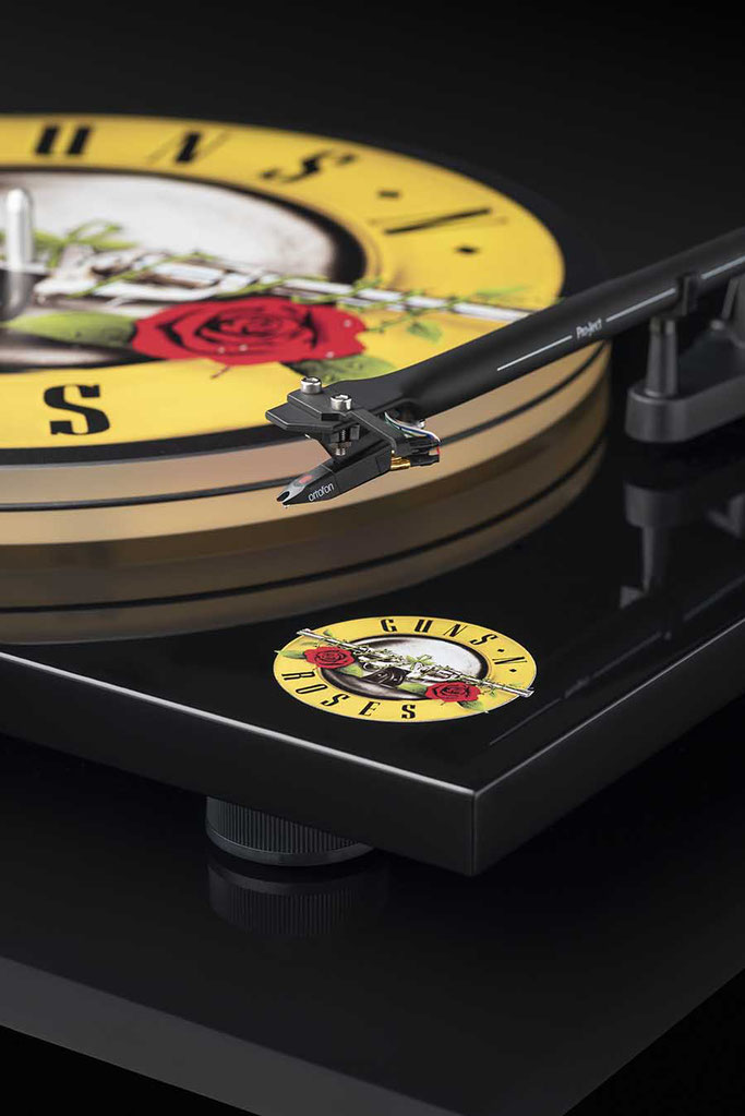 Pro-Ject, Guns N’ Roses, Record Player, GNR, special edition, Artist Series, audio system, Rockers And Other Animals, Rock News, Rock Magazine, Rock Webzine