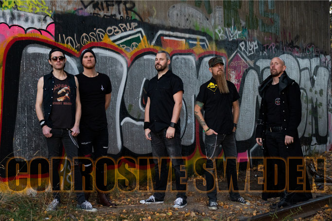 Corrosive Sweden, New Album, Blood And Panic, Angry Me, Fire From A Gun, Metal, Rockers And Other Animals, Rock News, Rock Magazine, Rock Webzine, rock news, sleaze rock, glam rock, hair metal