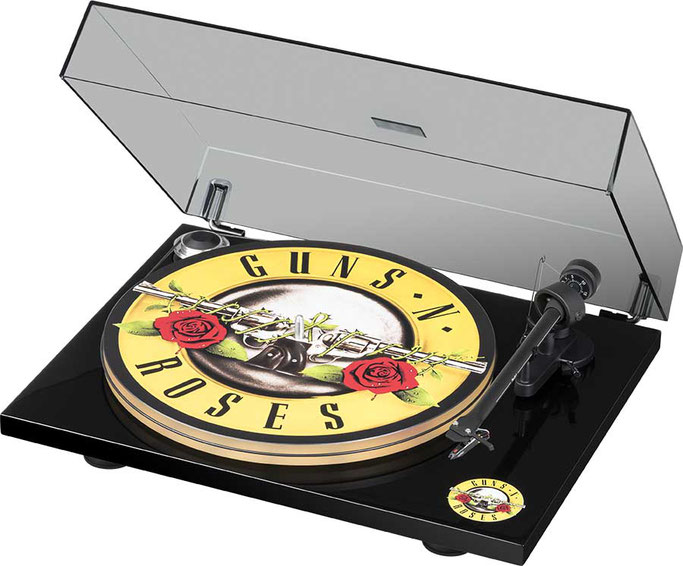 Pro-Ject, Guns N’ Roses, Record Player, GNR, special edition, Artist Series, audio system, Rockers And Other Animals, Rock News, Rock Magazine, Rock Webzine