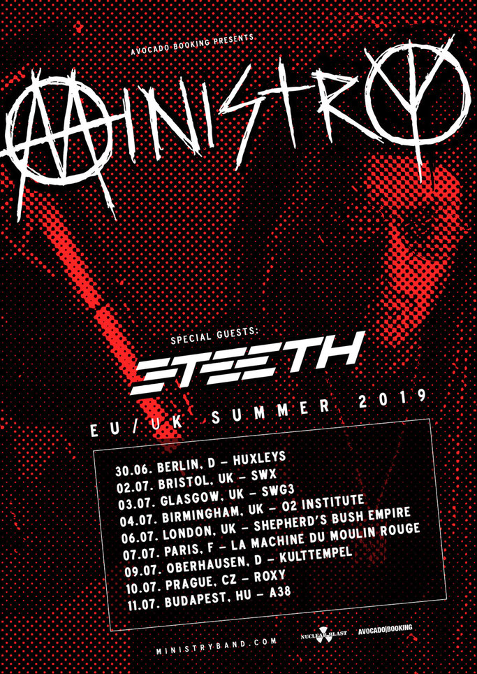 3TEETH, American Landfill, Video, European Tour, Ministry, Rockers And Other Animals, Rock News, Rock Magazine, Alexis Mincolla, Rock Webzine, rock news, Matthew Charles Santoro, sleaze rock, glam rock, hair metal, METAWAR,