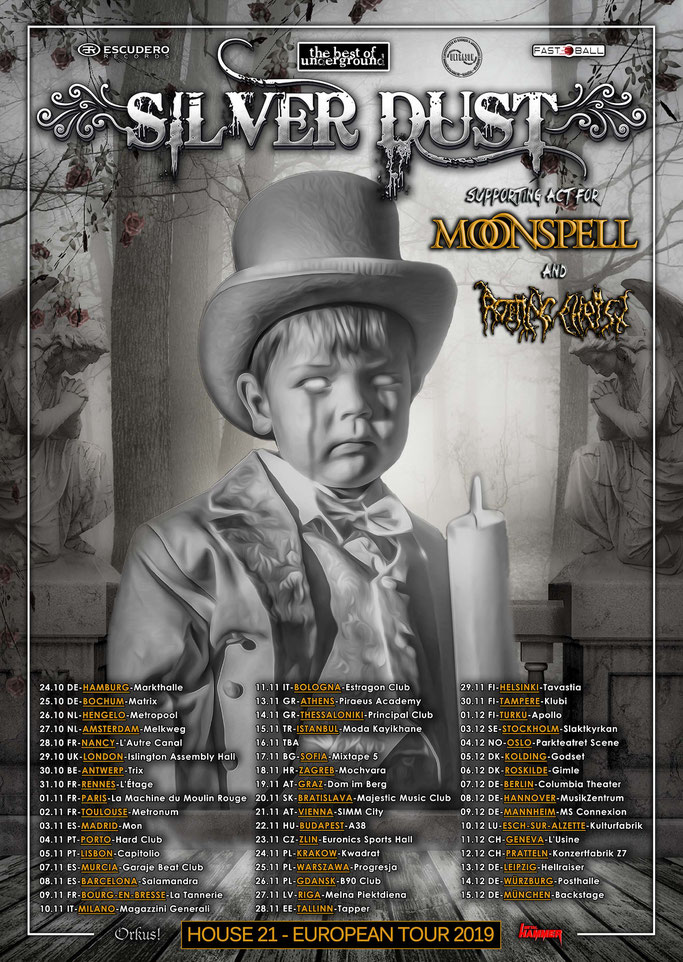 Silver Dust - European Tour 2019, rockers and other animals