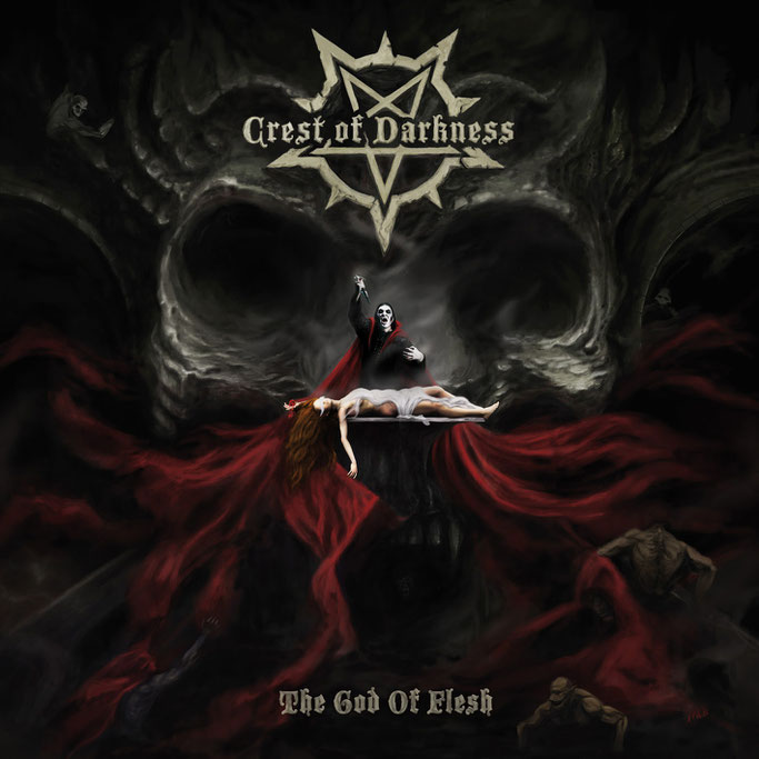 The cover was made by Marius Engli Andersson while the complete tracklist is as follows: 1. The God Of Flesh 2. The Child With No Head 3. Endless Night 4. The Spawn Of Seth 5. Forgotten 6. Euthanasia 7. Blood 8. Godless Evil Eyes 9. Salvation I