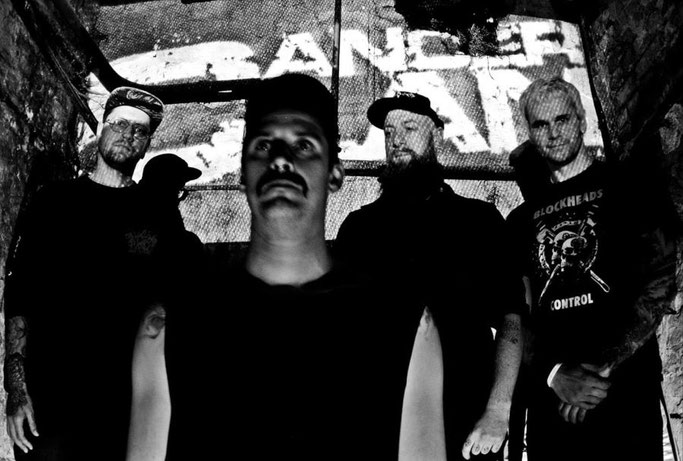 Metal punk, CANCER CLAN, DESTEUFELS, split LP, 7Degrees Records , Merciless Records, rockers and other animals,valeria campagnale, news