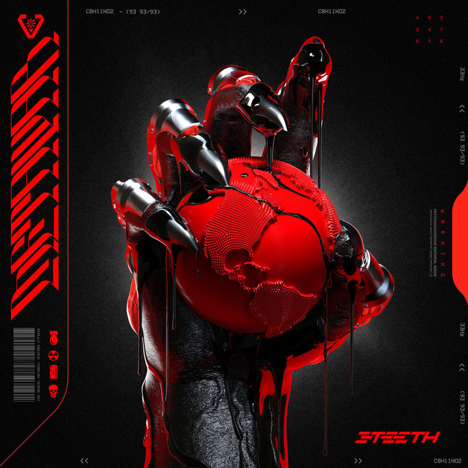 Teeth - Endorses “President X” / Metawar Arrives July 5 Via Century Media 3Teeth, President X, Metawar, Century Media Records, industrial rock, European tour, Ministry, News Rockers And Other Animals, Rock News, HEAVY METAL, Rock Magazine, Rock Webzine