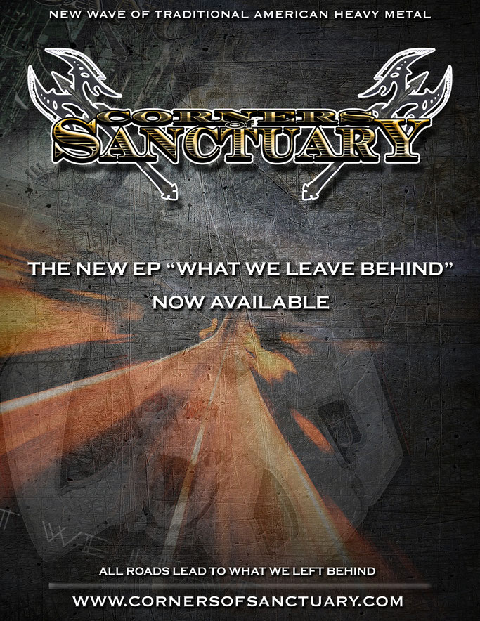 Corners of Sanctuary, New EP, Free Exclusive Digital Download, What We Leave Behind, rockers and other animals news, metal, rock