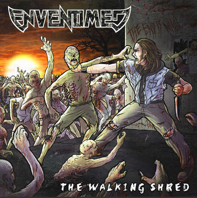 Envenomed, The Walking Shred, El Puerto Records, Metal, News Rockers And Other Animals, Rock News, Rock Magazine, Rock Webzine, rock news, sleaze rock, glam rock, hair metal, heavy metal