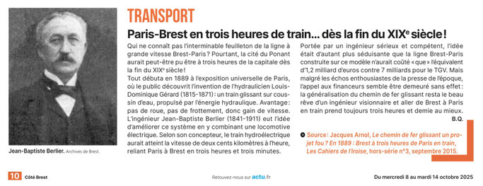 Côté Brest n° 580, 8 octobre 2025