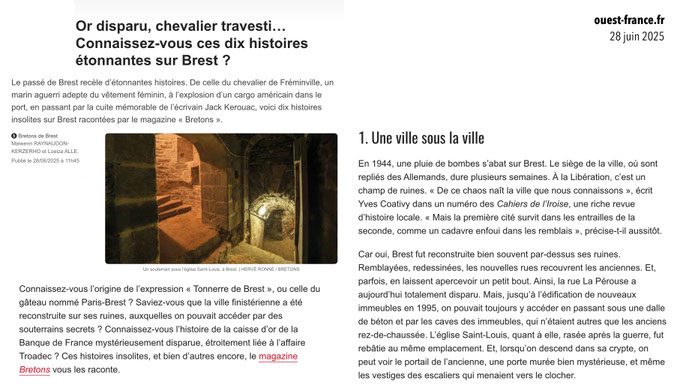 ouest-france.fr, 28 juin 2025