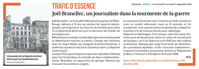 Côté Brest, 11 septembre 2024
