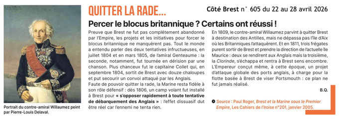 Côté Brest n° 605, 22 avril 2026