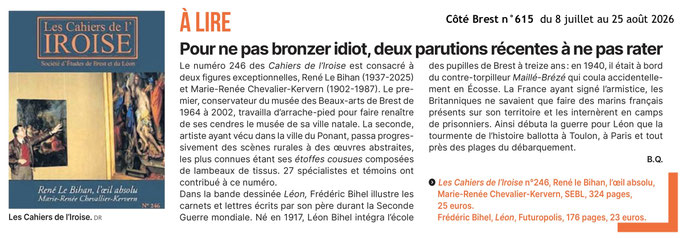 Côté Brest n° 615, 8 juillet 2026