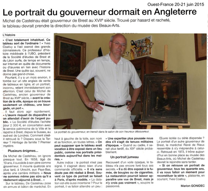 Ouest-France, 20-21 juin 2015