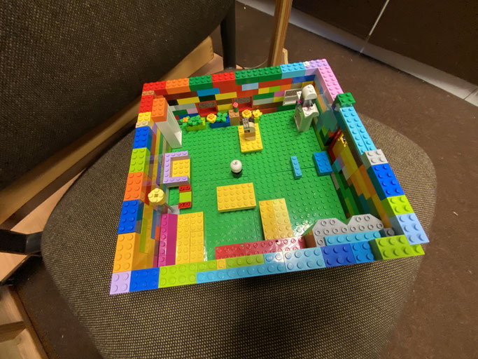 Eines von vielen (Lego-)Modellen von unserem zukünftigen Makerspace