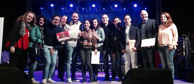 Premiazione XX Edizione Rassegna Premio Teatro Dialettale Città di Roccapalumba - Compagnia Teatrale i Frastornati - ' Mprestimi a tò mugghieri - 1°Premio Migliore Compagnia Teatrale - Migliore Attore Protagonista Vincenzo Perrini