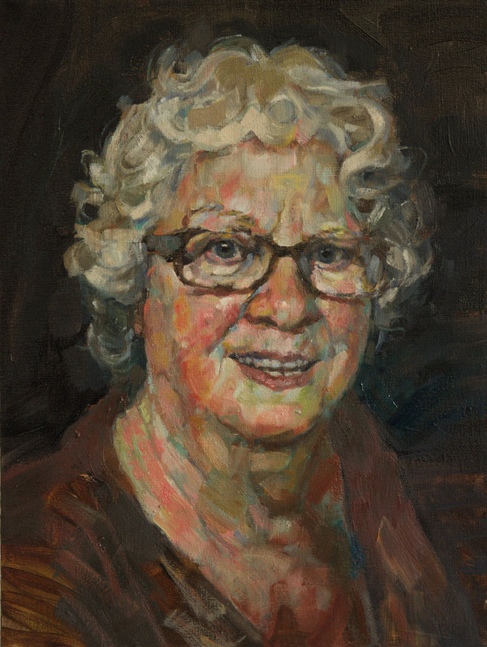 portrait of my mother , Roland Maas 2016