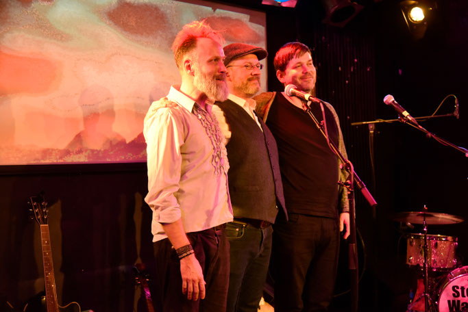 Stefan, Christian, Kai, Gängeviertel Hamburg 2018 (Foto: Till Haupt)