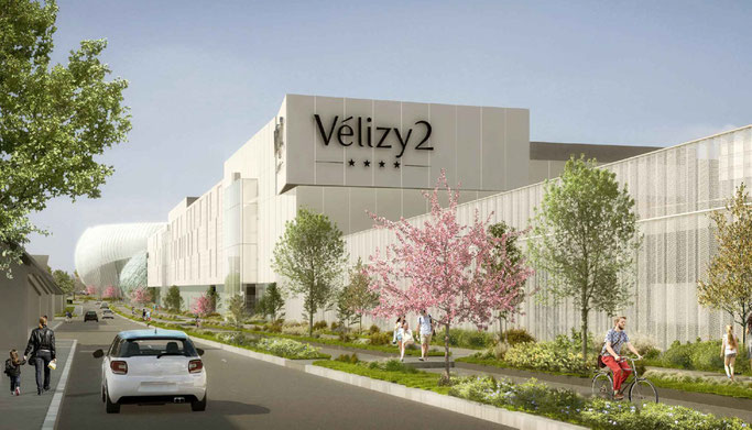 Westfield Vélizy 2 - Extension Commerce - © Cabinet d’architecture L35 ARQUITECTOS.