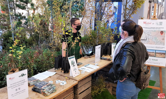 Opération Semaine pour la Forêt - Centre commercial Westfield Vélizy 2.