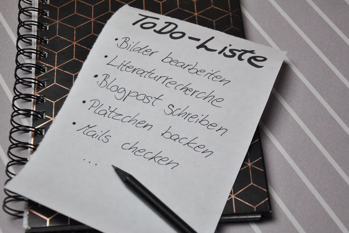 Tipps für das Arbeiten mit ToDo Liste Zeitmanagement Lifestyleblog Deutschland Fairy Tale Gone Realistic Modeblog Nähblog