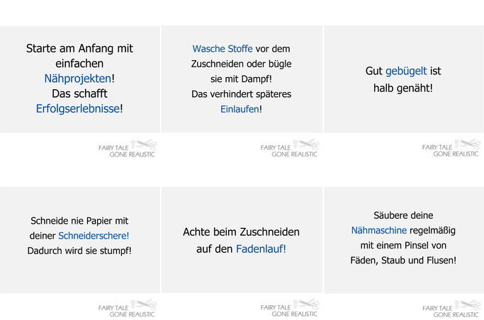 Meine besten Nähtipps Folge 1 Nähblog Modeblog Nähen DIY Blog Fairy Tale Gone Realistic